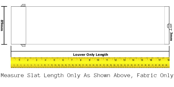 Dolphin Brown / Windrush Brown Replacement Slats