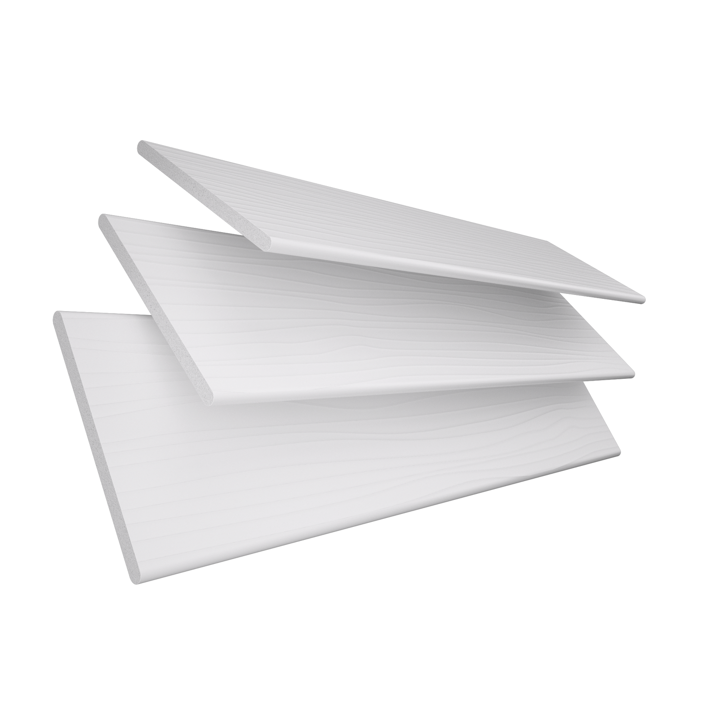 Pure White Fine Grain - Hand Made To Measure FAUX WOOD Venetian Blinds - British Made